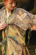 Load image into Gallery viewer, Market of Stars Woodland Wisdom Matinée Duster w/ Florals, Fox & Owl
