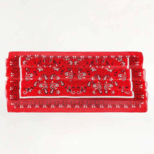 Load image into Gallery viewer, Myra Bag Loyal West Bandana Canyon Silk Scarves Scarlet