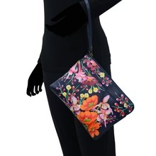 Load image into Gallery viewer, Anuschka Three-in-One Clutch Moonlit Meadow