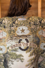 Load image into Gallery viewer, Market of Stars Born to Run Opera Duster Kimono Robe w/ Horse & Flower Print