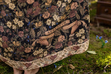 Load image into Gallery viewer, Market of Stars Lionheart Bohéme Slip Dress w/ botanicals & Narnia print