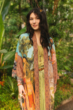Load image into Gallery viewer, Market of Stars Secret Garden Opera Duster Kimono Robe w/ Swan, Fan