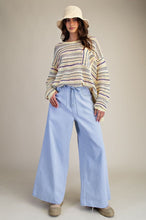 Load image into Gallery viewer, Easel Wide Leg Washed Denim Palazzo Pant