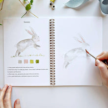 Load image into Gallery viewer, Emily Lex Studio Animals Watercolor Workbook