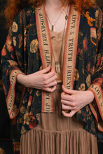 Load image into Gallery viewer, Market of Stars Heart of Gold Pixie Duster Crop Kimono w/ Sacred Heart