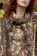Load image into Gallery viewer, Market of Stars Love Grows Wild Floral Scarf with Bees