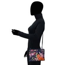 Load image into Gallery viewer, Anuschka Three-in-One Clutch Moonlit Meadow