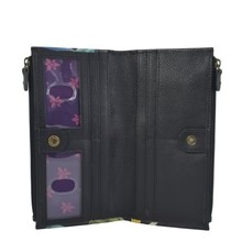 Load image into Gallery viewer, Anuschka Two Fold RFID Wallet Happy Panda