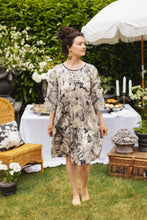 Load image into Gallery viewer, Market of Stars Honey & The Moon Artist Dress w/ Pockets, Florals & Bees