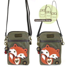 Load image into Gallery viewer, Chala Cellphone Xbody Fox Olive