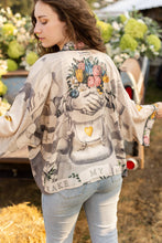 Load image into Gallery viewer, Market of Stars Take My Hand Pixie Duster Cropped Kimono w/ Hands