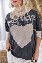 Load image into Gallery viewer, Magnolia Pearl Heart Love Love Love T