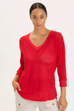 Load image into Gallery viewer, XCVI Mesh Fira Pullover