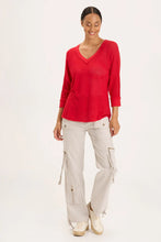 Load image into Gallery viewer, XCVI Mesh Fira Pullover