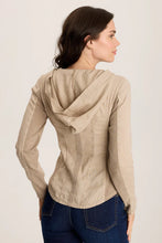 Load image into Gallery viewer, XCVI Balvino Linen Ruched Cord Jacket