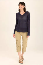 Load image into Gallery viewer, XCVI Mesh Bullock Pullover