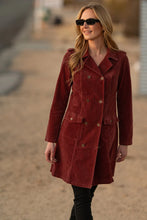 Load image into Gallery viewer, XCVI Risto Corduroy Trench Coat