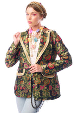 Load image into Gallery viewer, Aratta Renaissance Silk Jacquard Blazer/Jacket