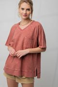 Load image into Gallery viewer, Easel Washed Cotton Basic Tee