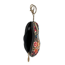 Load image into Gallery viewer, Mary Frances Classical Vibe Beaded Guitar Coin Purse