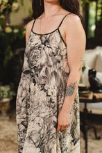 Load image into Gallery viewer, Market of Stars Honey & The Moon Bohéme Maxi Slip Dress w/ Florals & Bees