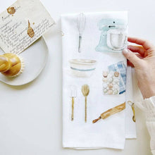 Load image into Gallery viewer, Emily Lex Studio Baking cotton flour sack tea towel