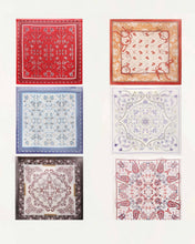 Load image into Gallery viewer, Myra Bag Loyal West Bandana Canyon Silk Scarves Scarlet
