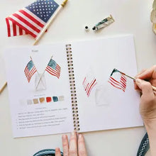 Load image into Gallery viewer, Emily Lex Studio Americana Watercolor Workbook
