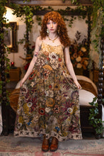 Load image into Gallery viewer, Market of Stars Golden Hour Bohéme Long Maxi Slip Dress w/ Floral Print