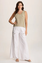 Load image into Gallery viewer, XCVI Coline Poplin Wide Leg Pant