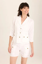 Load image into Gallery viewer, XCVI Linen Folksy Jacket