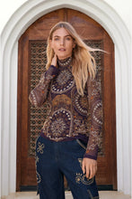 Load image into Gallery viewer, Johnny Was Loving Is Easy Mesh Tee