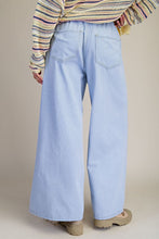 Load image into Gallery viewer, Easel Wide Leg Washed Denim Palazzo Pant