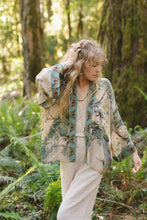 Load image into Gallery viewer, Market of Stars Earth & Sky Pixie Duster Cropped Kimono w/ Trees