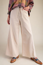 Load image into Gallery viewer, Easel Wide Leg Washed Denim Palazzo Pant