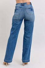 Load image into Gallery viewer, Judy Blue Jeans HW Contrast Thread Straight