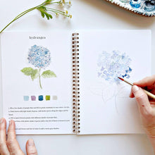 Load image into Gallery viewer, Emily Lex Studio Flowers watercolor workbook