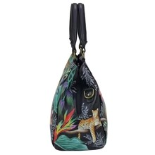 Load image into Gallery viewer, Anuschka Multi Compartment Satchel Jungle Queen