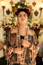 Load image into Gallery viewer, Market of Stars Courage Dear Heart Pixie Duster Crop Kimono w/ Sacred Heart