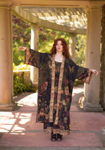 Load image into Gallery viewer, Market of Stars The Messenger Opera Duster Robe w/ Joan of Arc & Florals