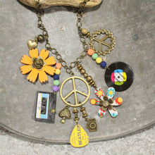 Load image into Gallery viewer, The Primitive Peddler Spin The Record Groovy Charm Necklace