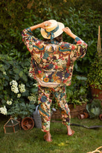 Load image into Gallery viewer, Market of Stars Stay Gold Pixie Duster Cropped Kimono w/ Rabbits and Bees