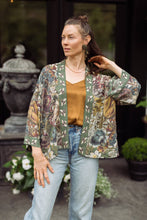 Load image into Gallery viewer, Market of Stars Love Grows Wild Pixie Duster Cropped Kimono w/ Bees