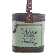 Load image into Gallery viewer, Myra Bag Bottled Up Double Wine Bag