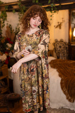 Load image into Gallery viewer, Market of Stars Golden Hour Artist Dress Tunic w/ Pockets & Floral Print