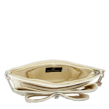 Load image into Gallery viewer, Mary Frances Fancy Bow Beaded Ivory Bow Crossbody Clutch