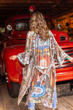 Load image into Gallery viewer, Market of Stars Love Language Opera Duster Kimono Robe w/ Faith, Hope