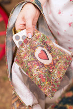 Load image into Gallery viewer, Market of Stars Love Revolution Boho Linen Tote Bag w/ Sun, Horse & Florals