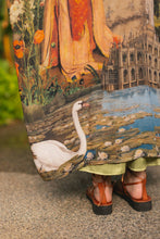 Load image into Gallery viewer, Market of Stars Secret Garden Opera Duster Kimono Robe w/ Swan, Fan