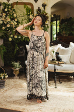 Load image into Gallery viewer, Market of Stars Honey & The Moon Bohéme Maxi Slip Dress w/ Florals & Bees